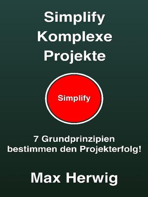 cover image of Simplify Komplexe Projekte